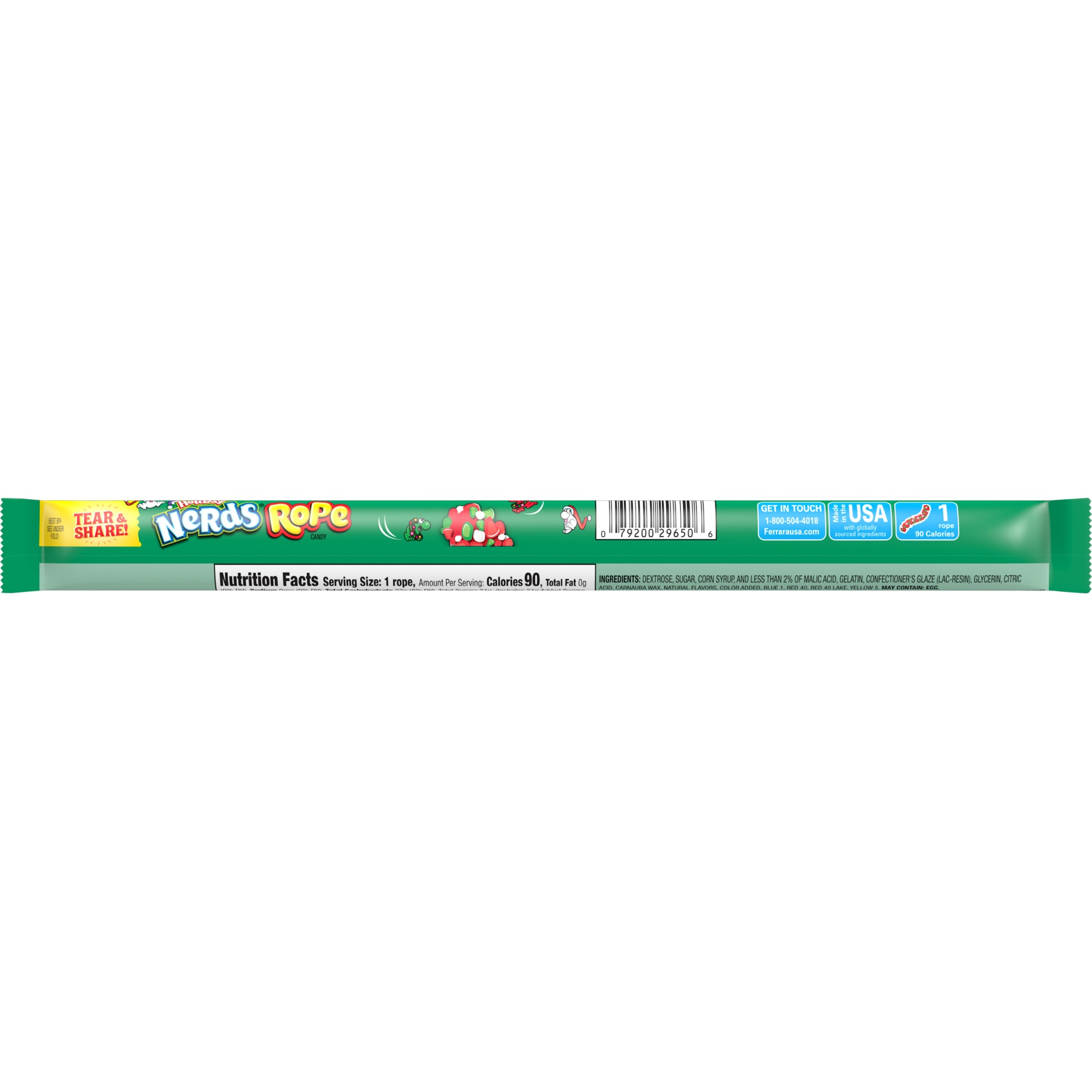 slide 7 of 8, Nerds Holiday Rope Candy, 0.92 oz