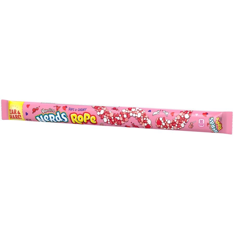 slide 5 of 8, Nerds Valentine Rope, 0.92 oz