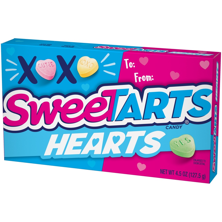 slide 3 of 8, SweeTARTS Lollipops And Hard Candy Valentine's Day, 4.5 oz