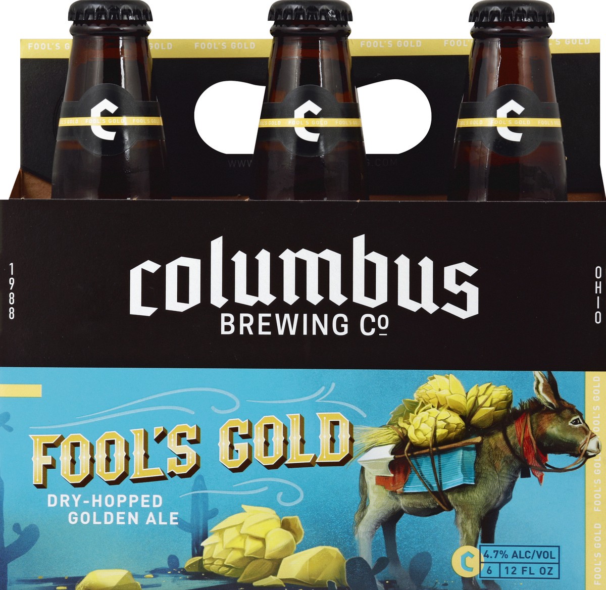 slide 1 of 4, Columbus Brewing Co Beer 6 ea, 6 ct; 12 oz