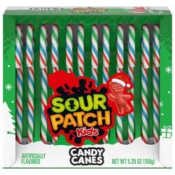 Sour Patch Kids Christmas Candy Canes