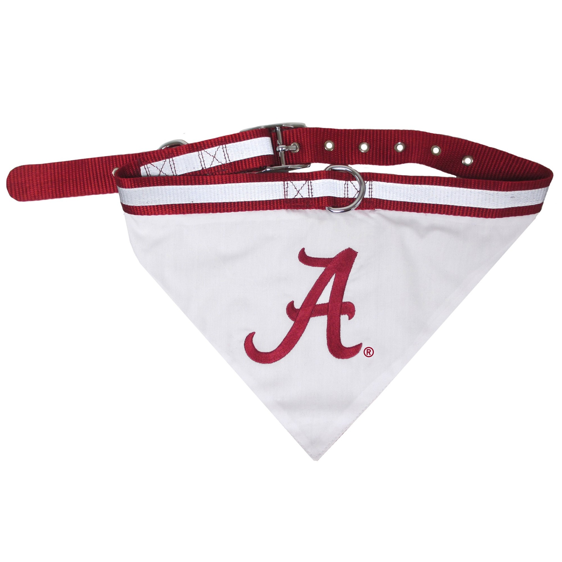 slide 1 of 1, Pets First Alabama Crimson Tide Collar Bandana, LG