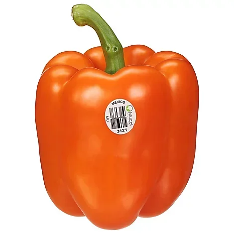 slide 1 of 1, Peppers Bell Orange Hot House, 1 ct