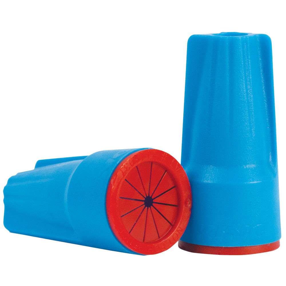 slide 1 of 3, DryConn Wire connectors Aqua ( 20 -Pack ), 1 ct