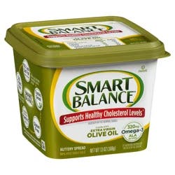 Smart Balance Extra Virgin Olive Oil Buttery Spread, 13 oz Tub