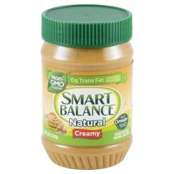 Smart Balance Creamy Peanut & Flaxseed Oil Spread, Peanut Butter Alternative, 16 OZ