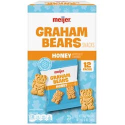 Meijer Graham Bears Snacks, 12 Ct, 1 Oz