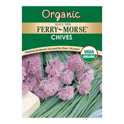 Ferry Morse Chives Garlic Organic