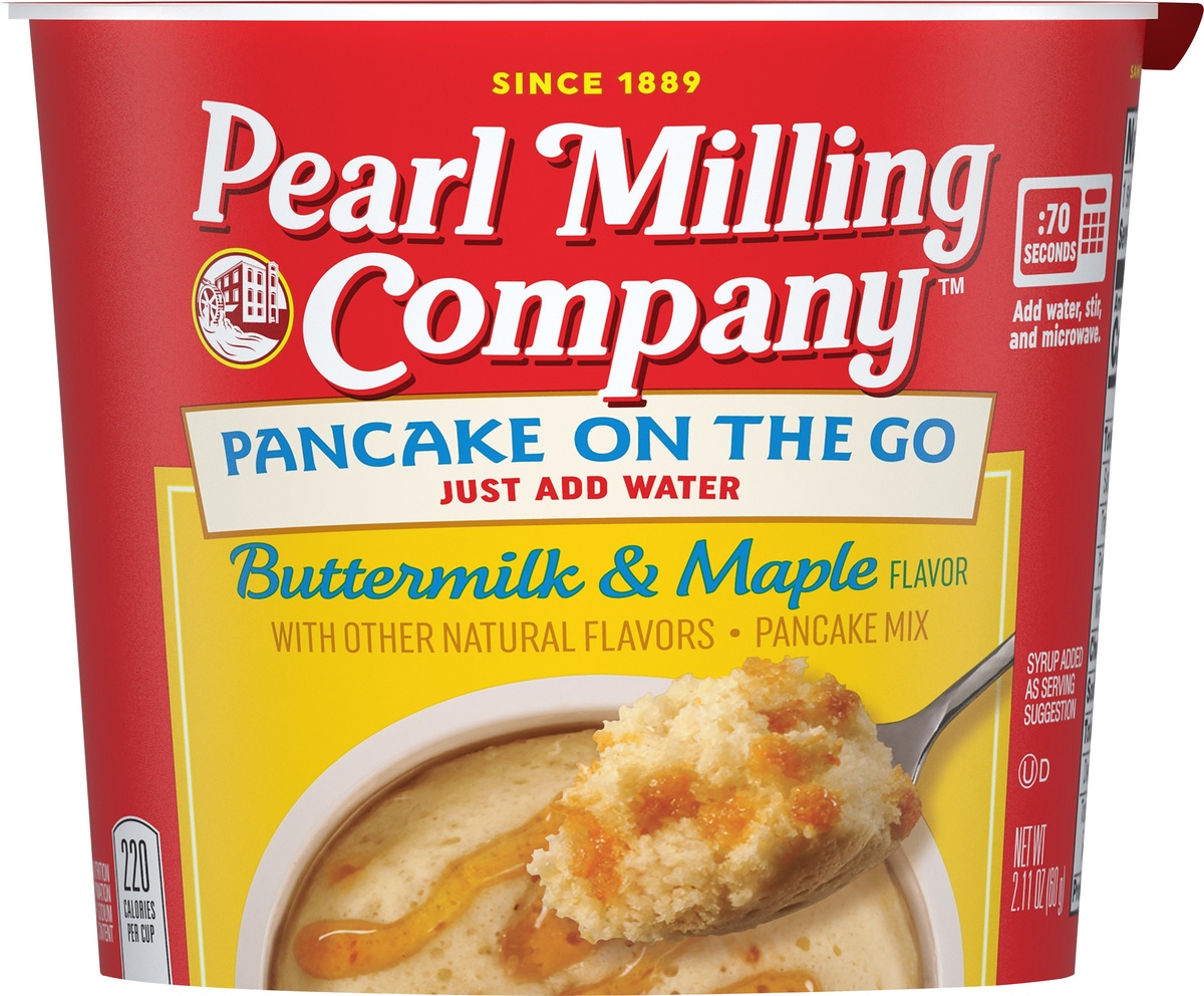 slide 6 of 6, Pearl Milling Company Pancake On The Go Buttermilk & Maple Pancake Mix, 2.11 oz