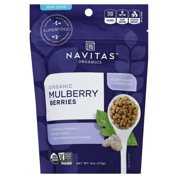 slide 1 of 1, Navitas Mulberry Berries 4 oz, 4 oz