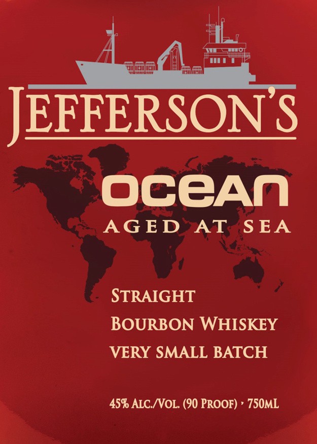 slide 5 of 7, Jefferson's Ocean Aged at Sea Voyage 24 Bourbon Whiskeys 750 ml, 750 ml