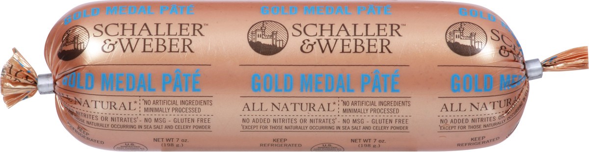 slide 6 of 11, Schaller & Weber All Natural Gold Medal Pate, 7 oz