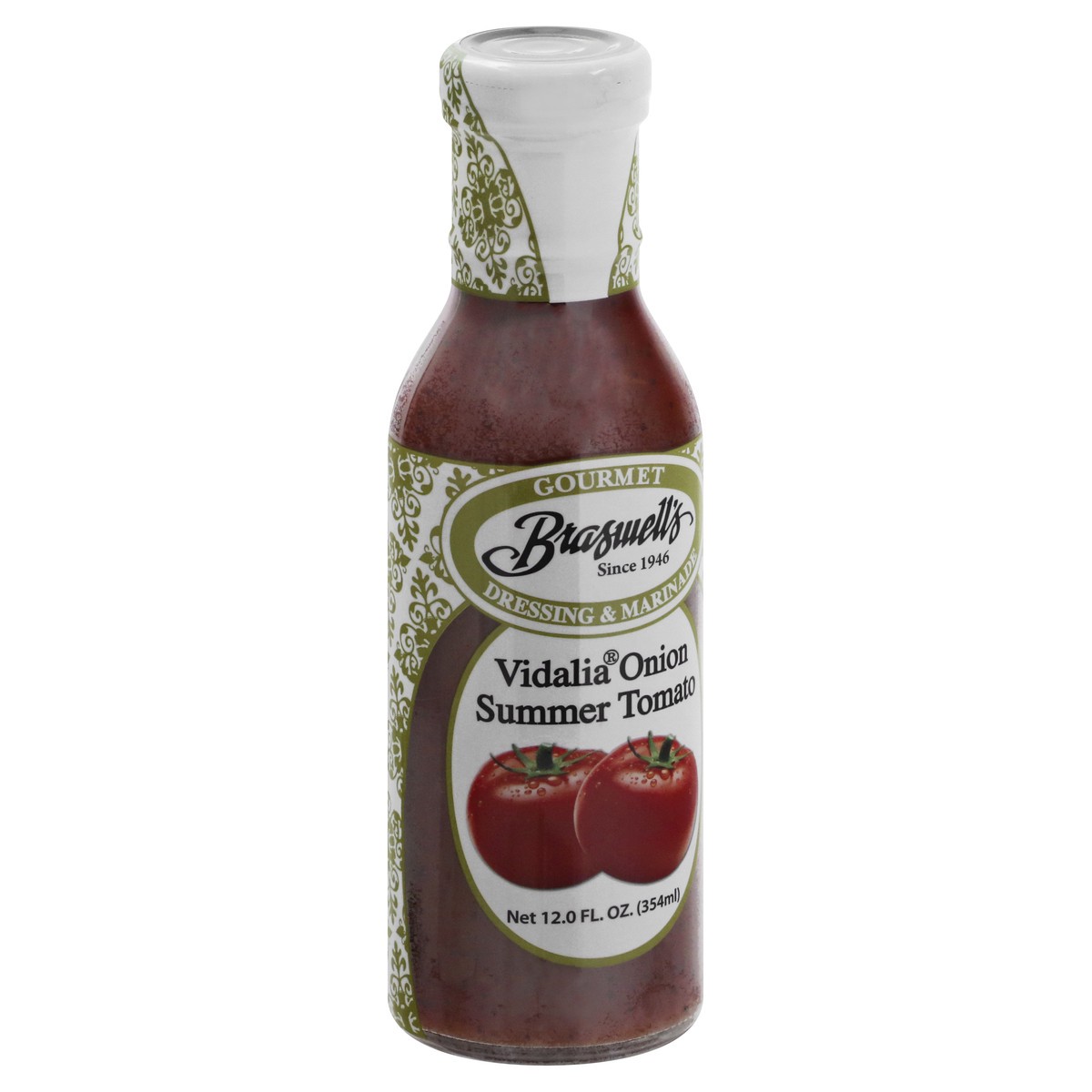 slide 2 of 10, Braswell's Vidalia Onion Tomato All Natural Dressing, 12 oz