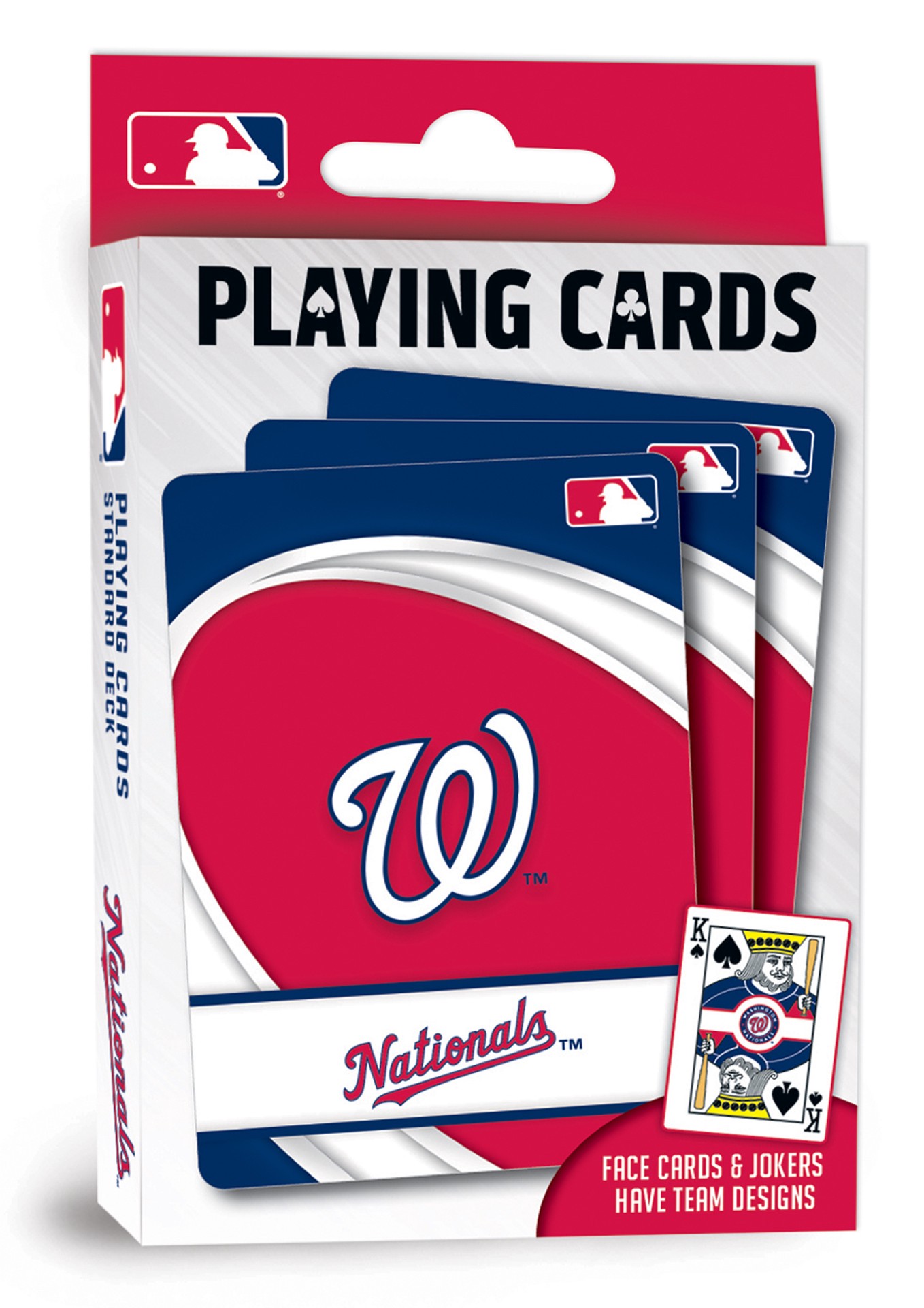 slide 4 of 4, MLB Washington Nationals Playing Cards, 1 ct