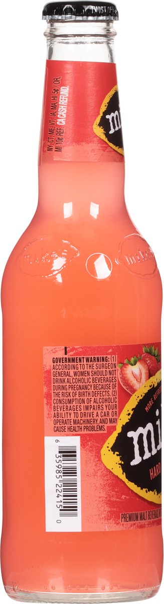 slide 4 of 9, Mike's Premium Hard Strawberry Lemonade Malt Beverage 11.2 fl oz, 11.2 fl oz