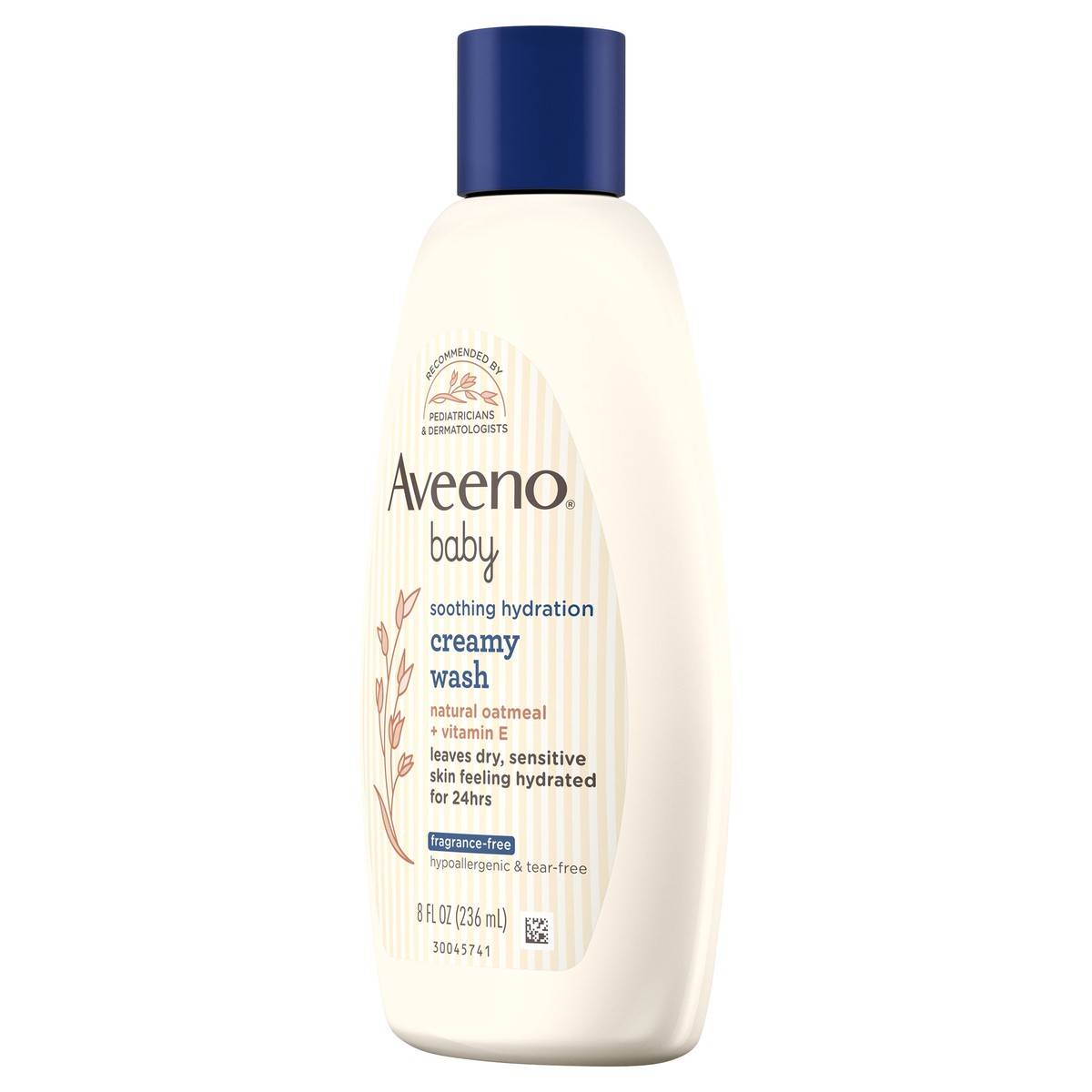 slide 7 of 7, Aveeno Baby Creamy Wash Hydrating, 8 oz