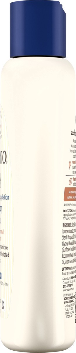 slide 5 of 7, Aveeno Baby Creamy Wash Hydrating, 8 oz