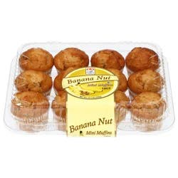 Cafe Valley Mini Banana Nut Muffins