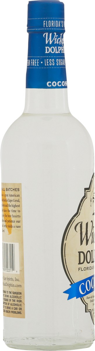 slide 9 of 9, Wicked Dolphin Coconut Rum Reserve, 750 ml