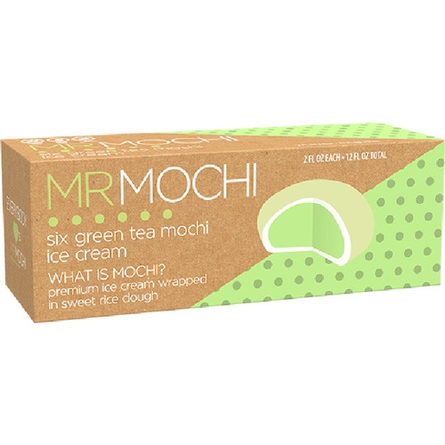 slide 1 of 1, Mr. Mochi Ice Green Tea, 1.25 oz