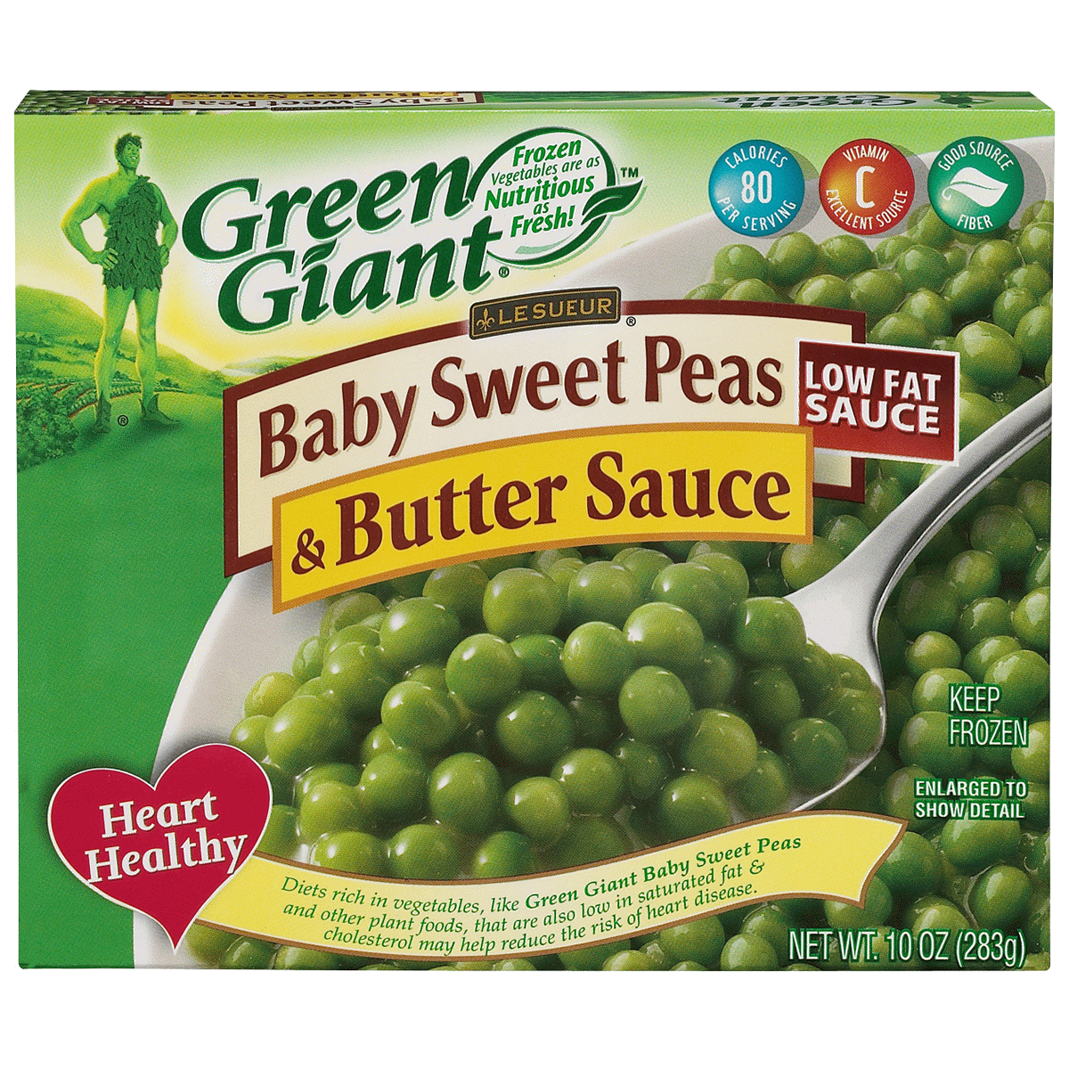 slide 1 of 8, Green Giant Steamers Sweet Peas & Butter Sauce, 10 oz