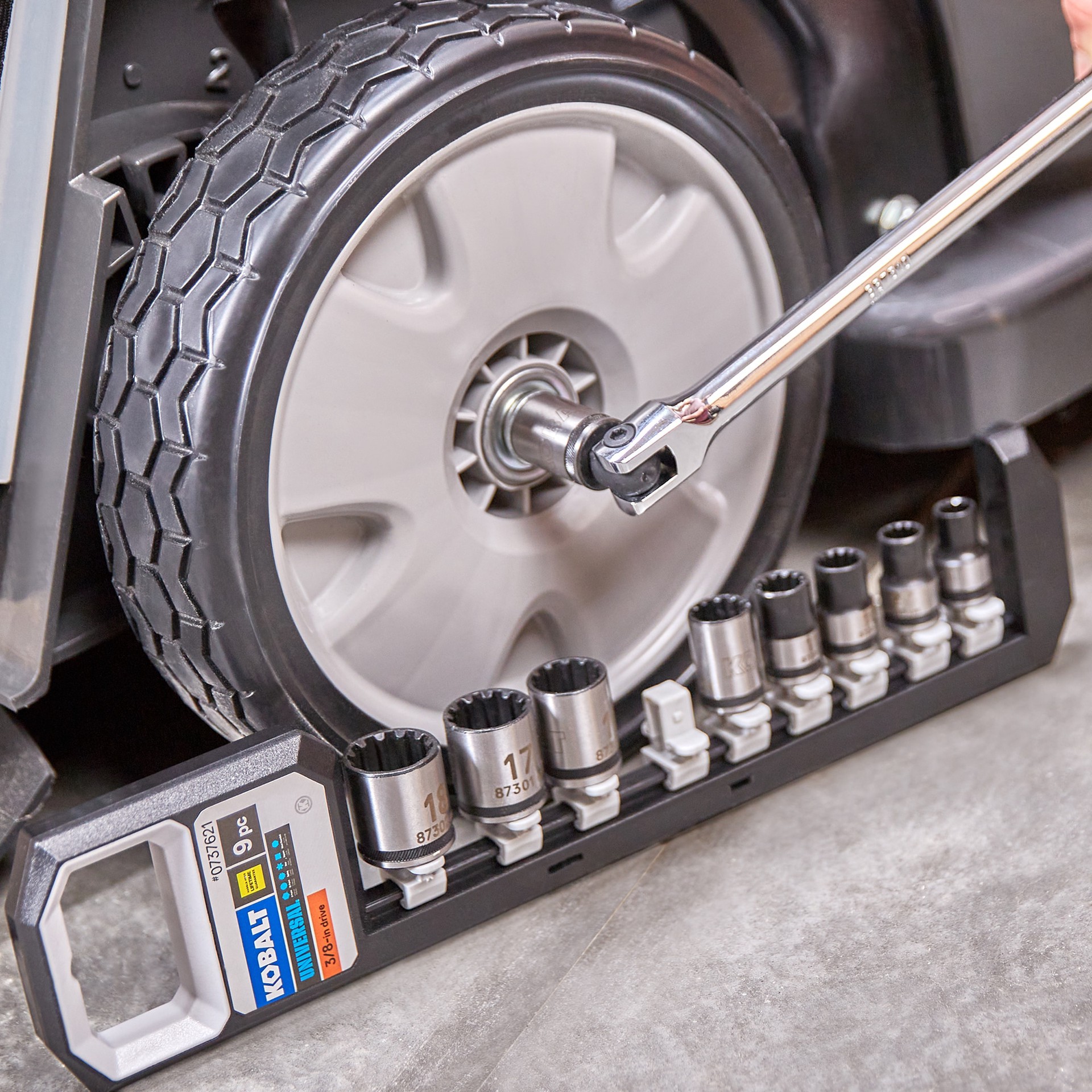 slide 4 of 6, Kobalt 3/8-in Drive 12-in Breaker Bar Breaker Bar, 1 ct