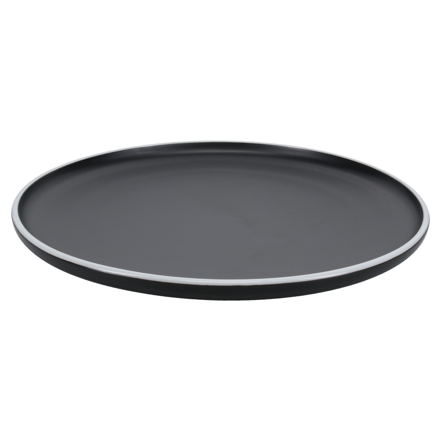 slide 1 of 1, BIA Cordon Bleu Tempo Dinner Plate Onyx, 10.25in, 1 ct