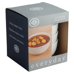 BIA Cordon Bleu Porcelain Bowls, 5.5in