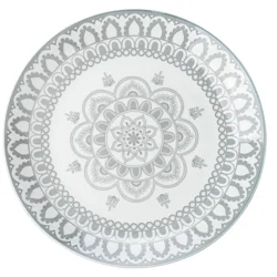BIA Cordon Bleu Arabesque Grey Dinner Plate, 10.5in