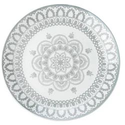 BIA Cordon Bleu Arabesque Grey Dinner Plate, 10.5in