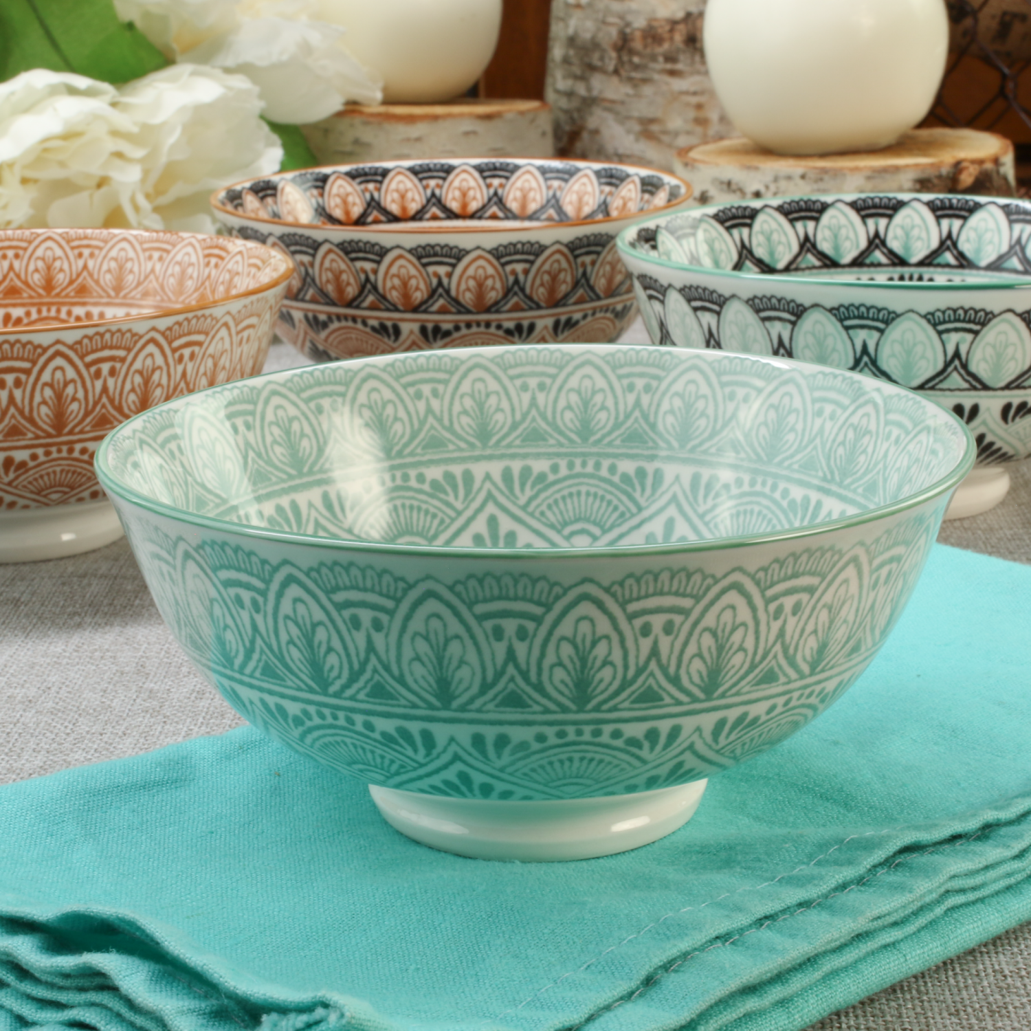 slide 4 of 7, BIA Cordon Bleu Pad Print Bowl Assorted 2, 4.75in, 2 ct 4.75 in