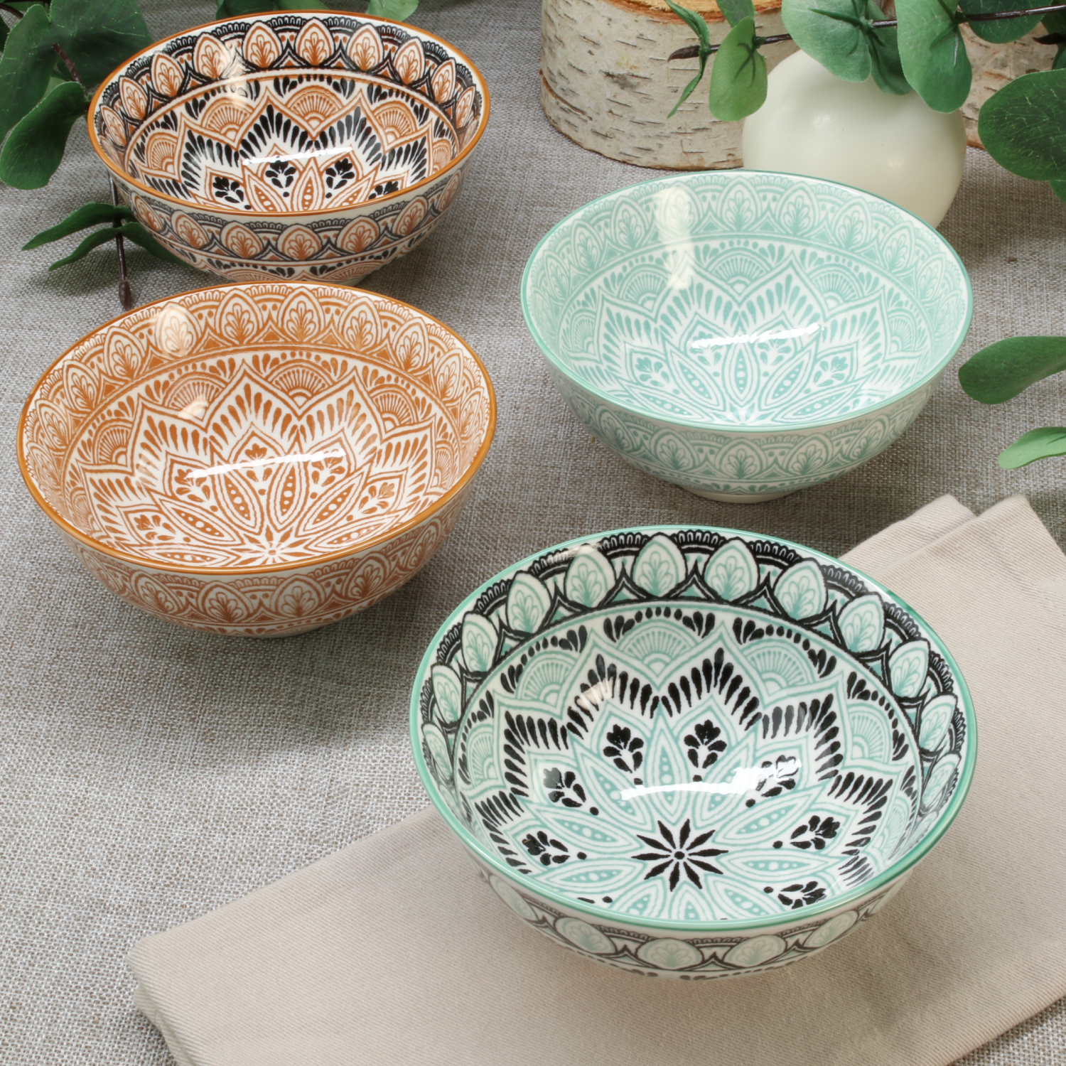 slide 7 of 7, BIA Cordon Bleu Pad Print Bowl Assorted 2, 4.75in, 2 ct 4.75 in