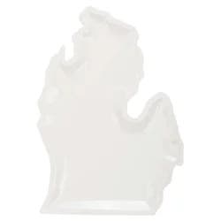 BIA Michigan Shape White Platter, 13.75 in