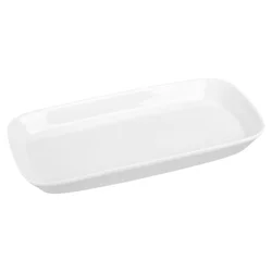 BIA Cordon Bleu Lido Porcelain Rectangle Plate, 9.25"