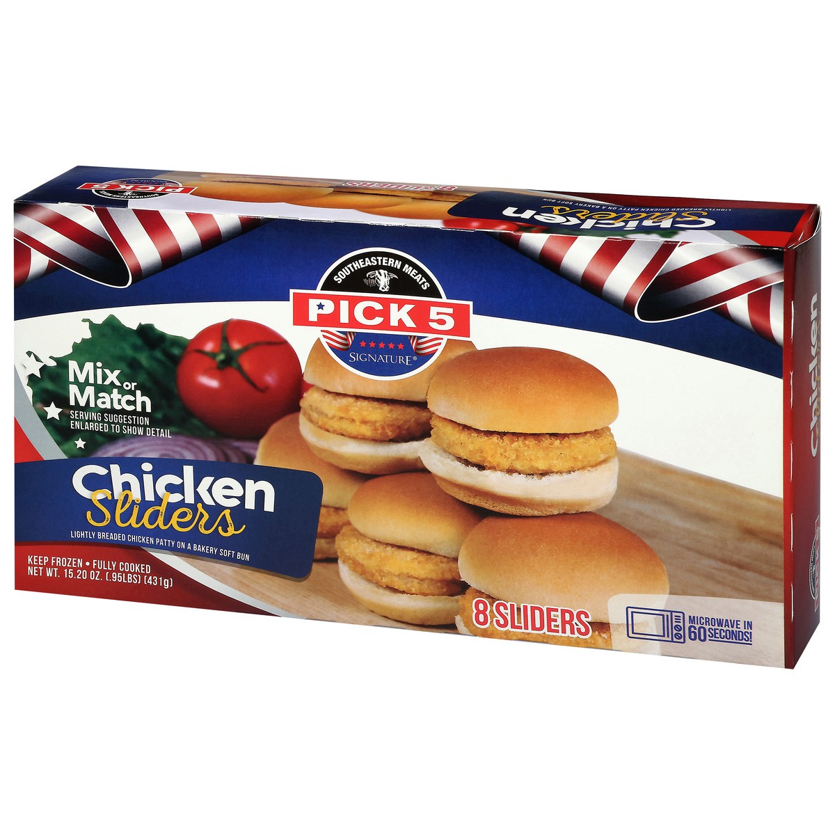 slide 4 of 4, Pick 5 Signature Chicken Sliders 8 Each, 8 ct