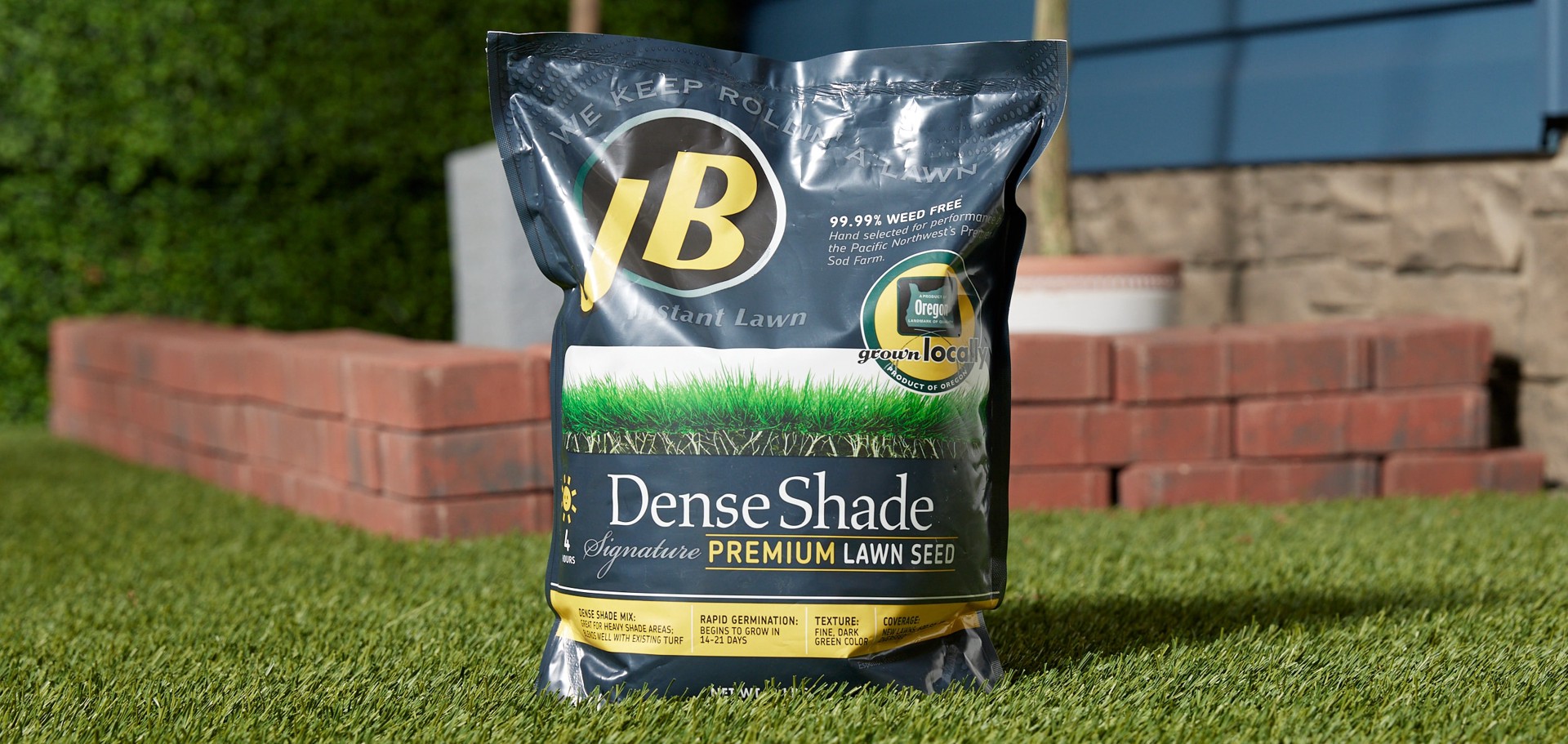 slide 3 of 6, JB Instant Lawn JB Signature 3-lb Natural Fescue Grass Seed, 1 ct
