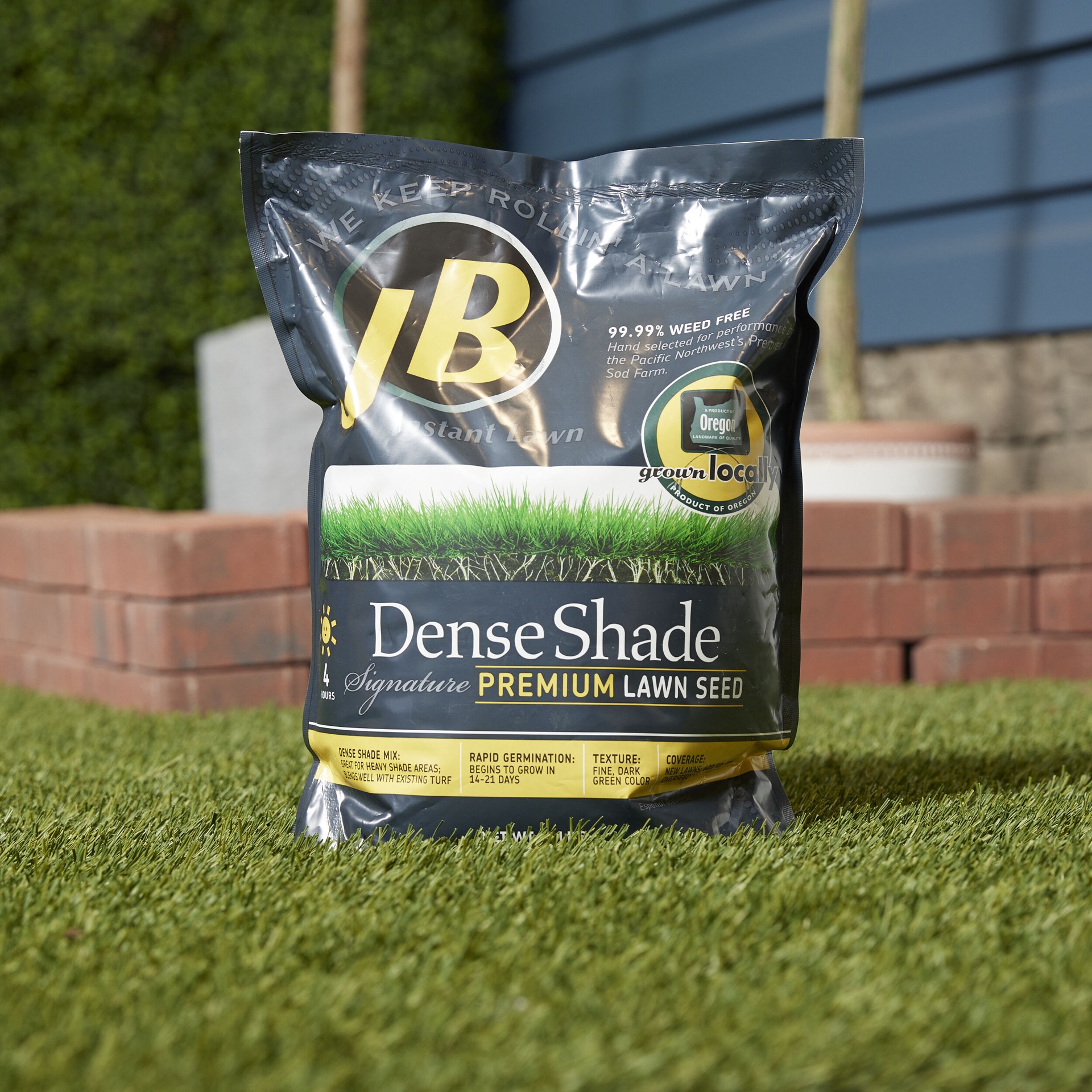 slide 4 of 6, JB Instant Lawn JB Signature 3-lb Natural Fescue Grass Seed, 1 ct