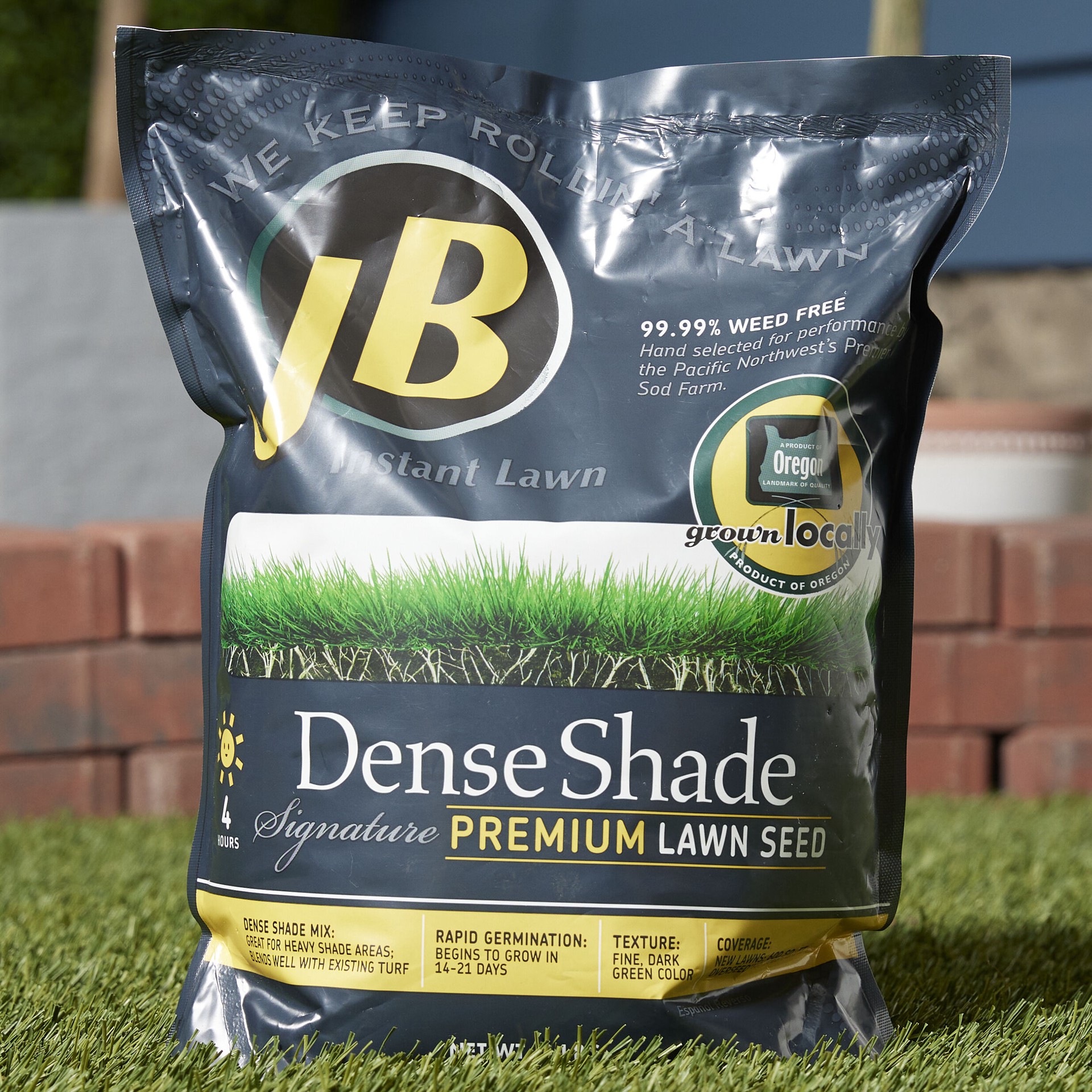 slide 5 of 6, JB Instant Lawn JB Signature 3-lb Natural Fescue Grass Seed, 1 ct