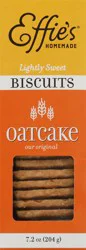 Effie's Homemade Lightly Sweet Oatcake Our Original Biscuits 7.2 oz Box