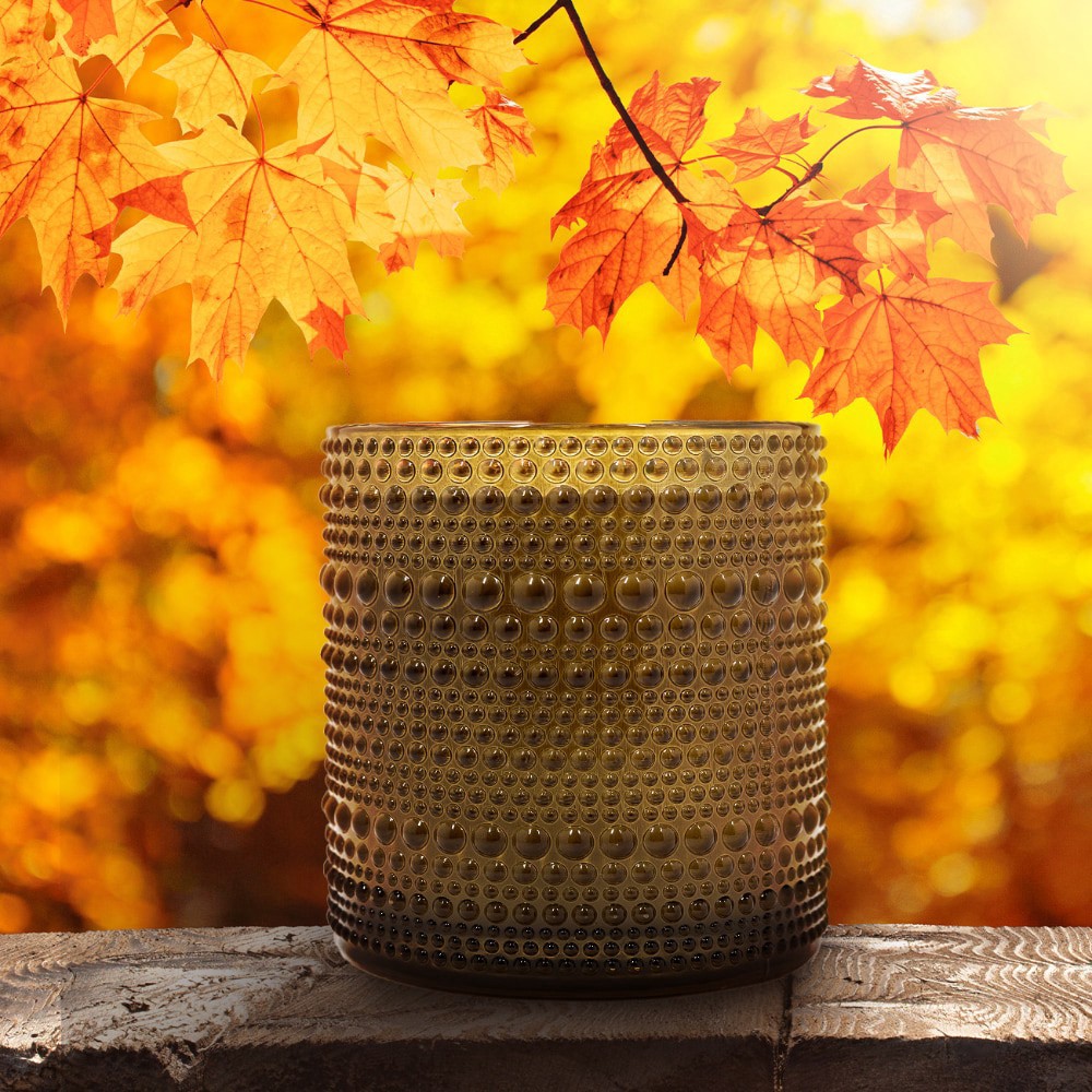 slide 3 of 4, House of Velas Harvest Jar Candle Autumn Trails, 10 oz