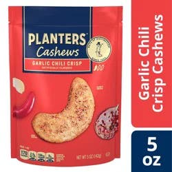 PLANTERS Garlic Chili Crisp cashews 5oz