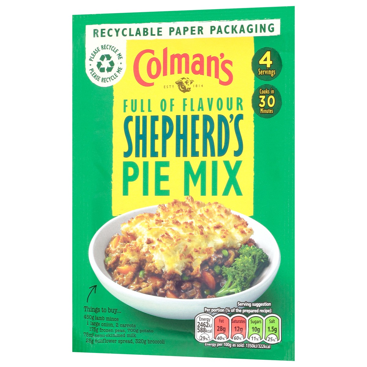 slide 4 of 4, Colman's Shepherd's Pie Mix 1.76 oz, 1.76 oz