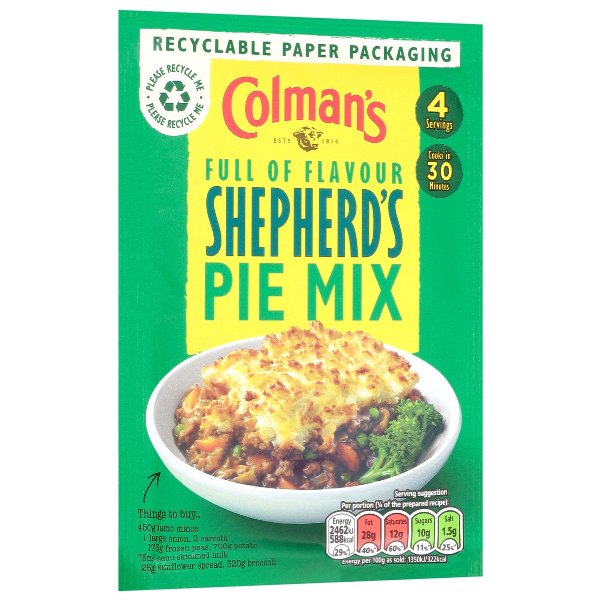 slide 2 of 4, Colman's Shepherd's Pie Mix 1.76 oz, 1.76 oz