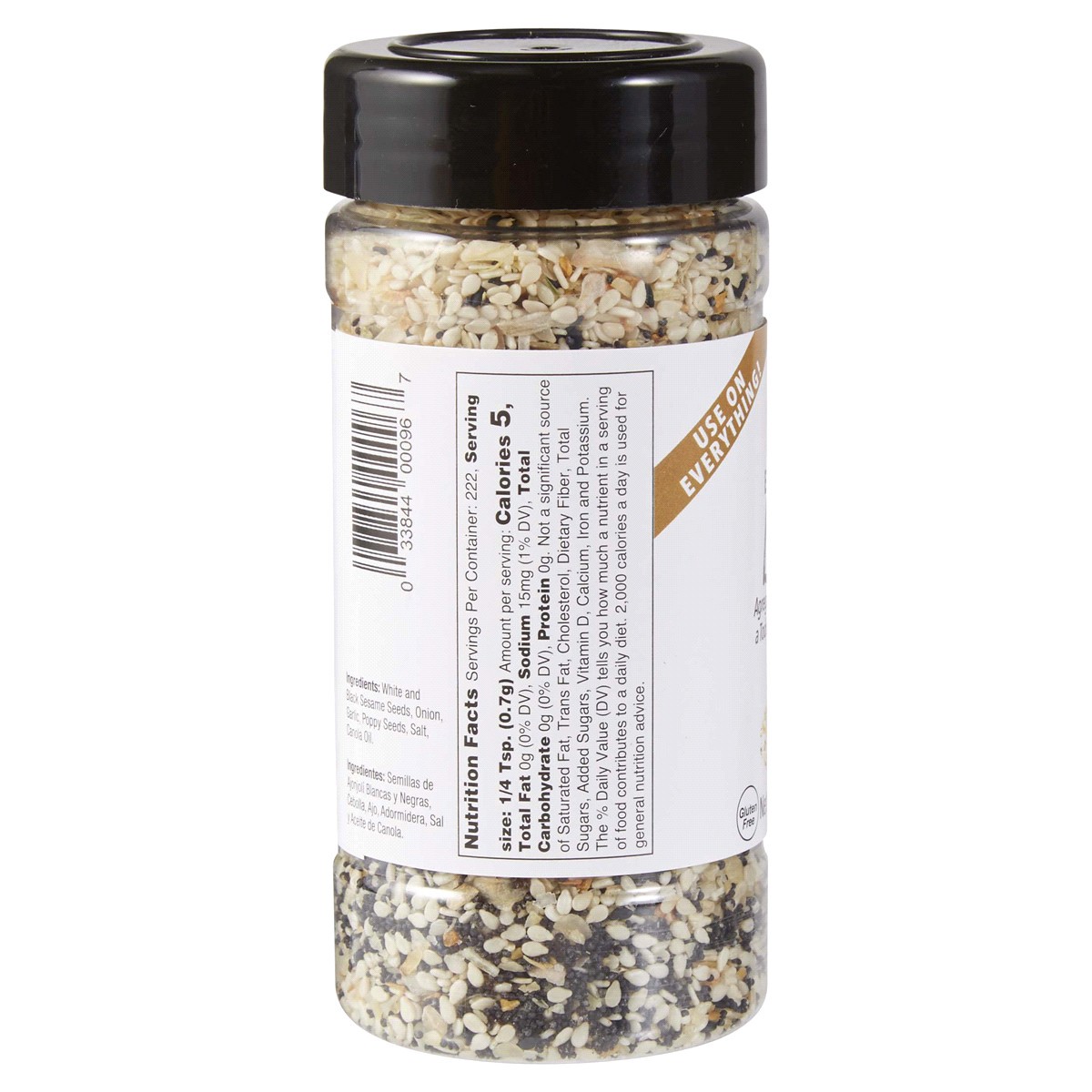 slide 3 of 5, Badia Everything Bagel Seasoning, 5.5 oz