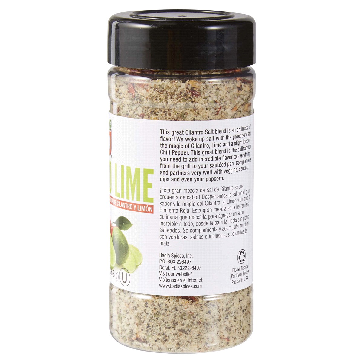 slide 4 of 5, Badia Cilantro Lime Pepper Salt, 8 oz