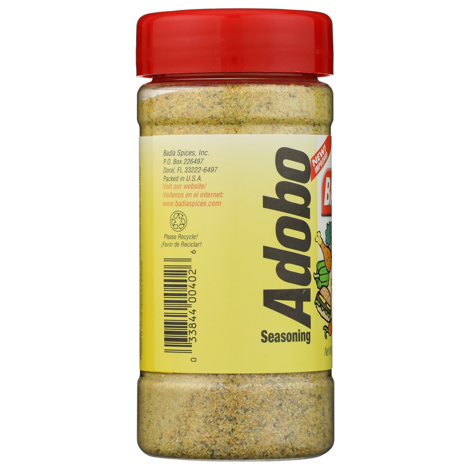 slide 4 of 4, Badia Adobo Seasoning with Pepper, 7 oz