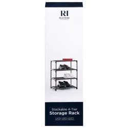 Real Home Innovations Stackable 4-Tier Storage Rack