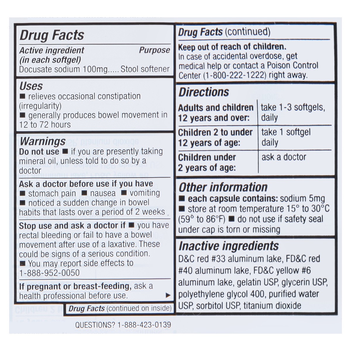 slide 14 of 14, TopCare Health 100 mg Stool Softener 400 Softgels, 400 ct