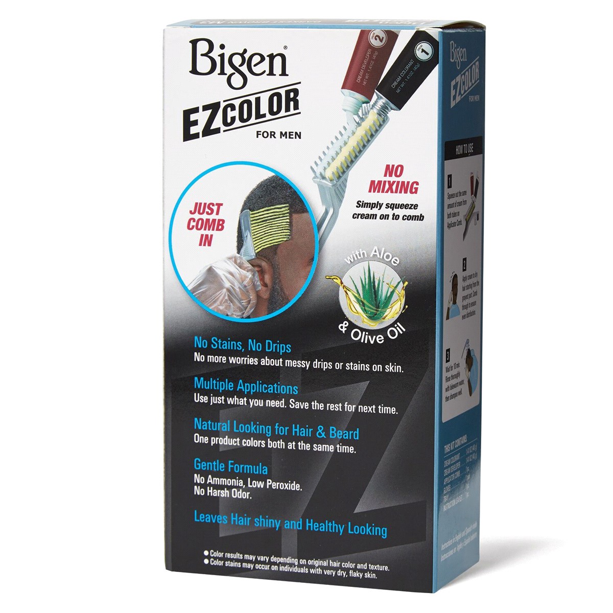 slide 2 of 3, Bigen Darkest Brown M3 Men Permanent Color for Hair & Beard 2.82 oz, 2.82 oz