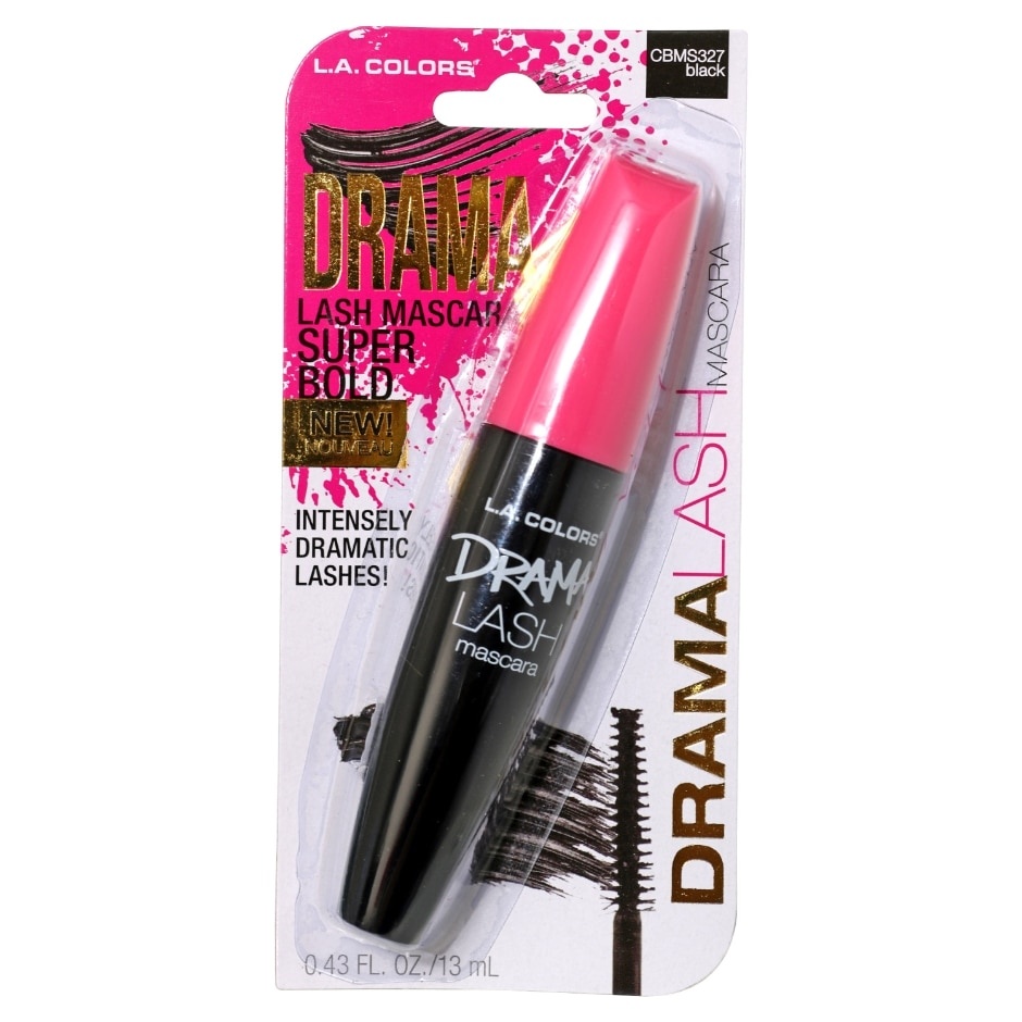 slide 1 of 1, L.A. Colors Drama Mascara Black, 1 ct